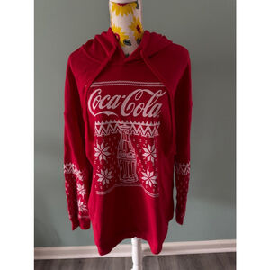 Coca-Cola Women’s Hoodie XL Red